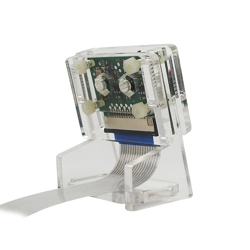 Ov5647 Акрилни притежателя мини-камера, прозрачна стена за уеб камера за камерата Raspberry Pi 3 . ' - ' . 0