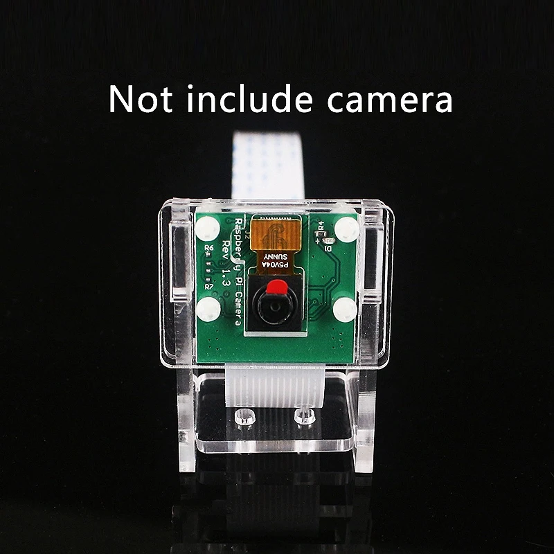 Ov5647 Акрилни притежателя мини-камера, прозрачна стена за уеб камера за камерата Raspberry Pi 3 . ' - ' . 1