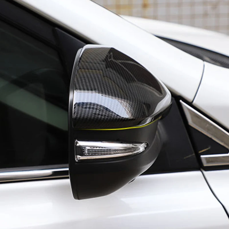 За Toyota Innova AN140 2015-2018 тампон върху огледалото за обратно виждане на автомобила, Kijang Innova черни капаци за страничните огледала на завоя от въглеродни влакна . ' - ' . 2