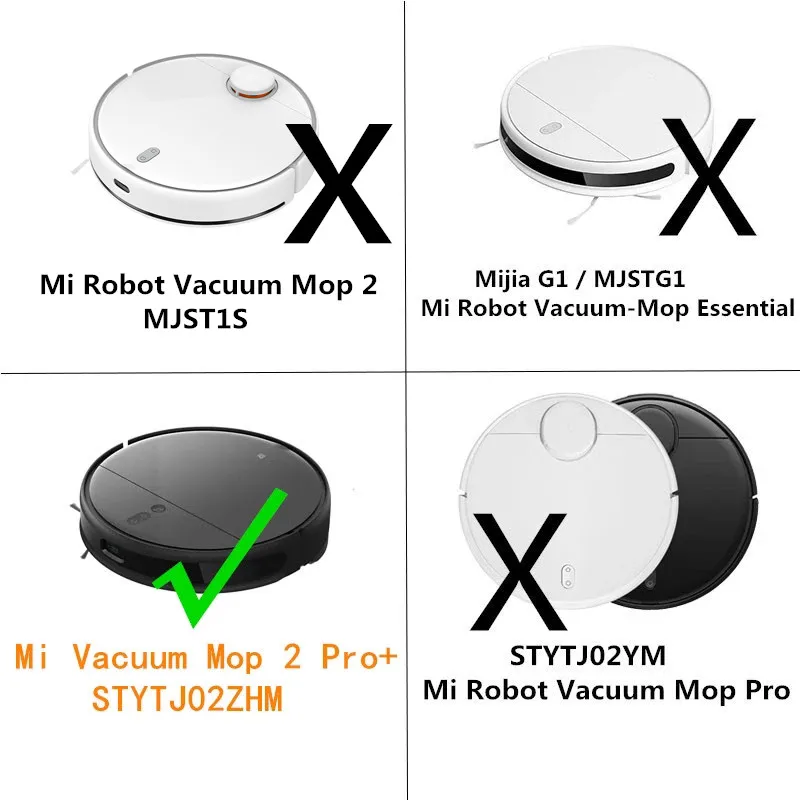 За XiaoMi MI Robot Vacuum Моп 1T 2 Pro Plus, резервни части за прахосмукачки STYTJ02ZHM, резервоар за вода, основна четка, висококачествени аксесоари . ' - ' . 5