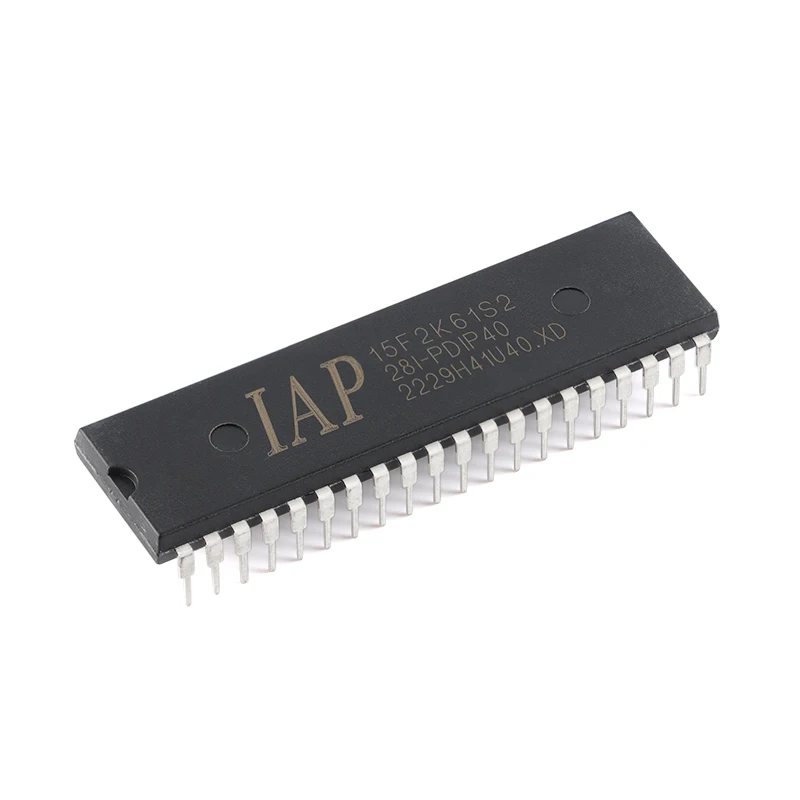 Оригинален автентичен IAP15F2K61S2-28I-PDIP40 едно-чип с микропроцесор 1T 8051 . ' - ' . 1