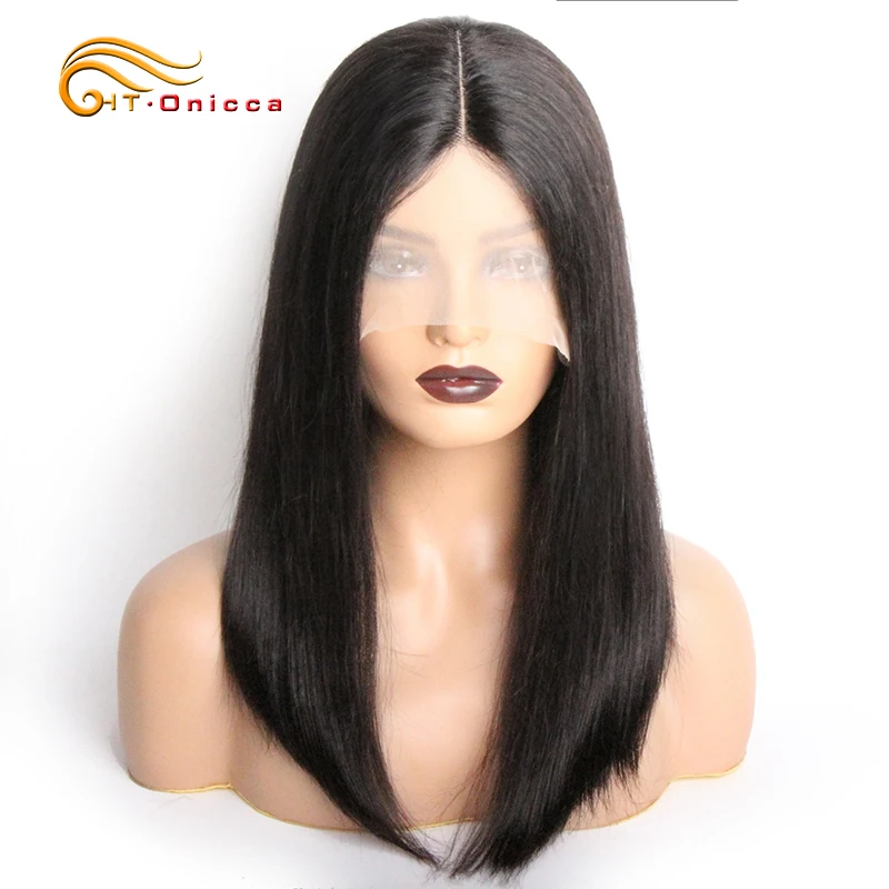 Перука от човешки косъм с къса кост, бразилия, 13x1, 4x1, Т-образен завързана перука, предварително выщипанный прозрачен перука-боб за черни жени . ' - ' . 3