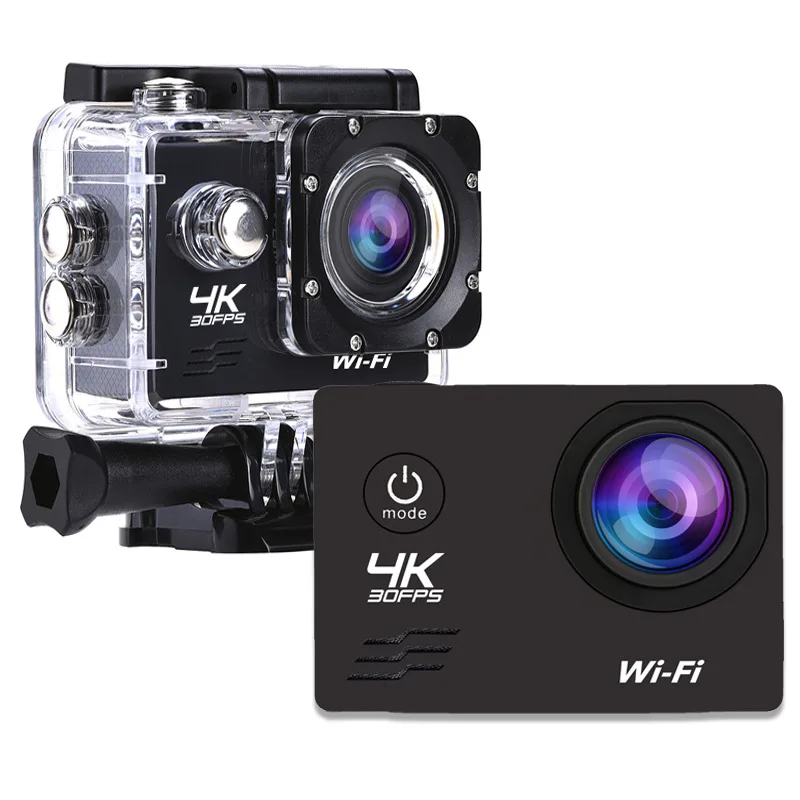 Спортна камера за 4K, wifi, подводен водоустойчива камера, екшън-камера, шапки за езда, спортна камера DV-шлем, екшън камера . ' - ' . 0
