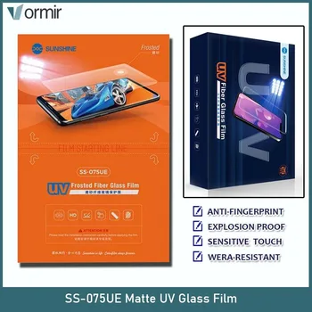 SUNSHINE 25pcs UV Film Игрални Филми от Матово Стъкло, за да SS 890C Pro Max Mobilephone Screen Protector Машина За Рязане С UV Лампа
