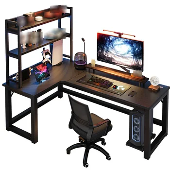 Тенис на маса за киберспорта, съвременната простота, кът бюро за компютър, многопластова полк, мебели за спалня