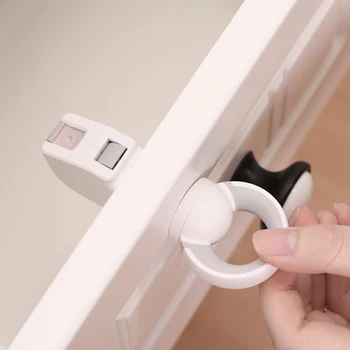 EUDEMON висок Клас магнитно заключване за детска безопасност Предотвратява отварянето на шкафове деца, защищающая от деца Магнитна ключалка на вратата на гардероба