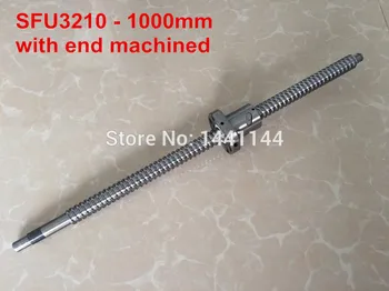 Свд SFU3210-1000 мм с химикалка гайка с обработен края на BK25 / BF25