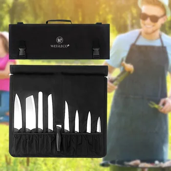Чанта за съхранение на ножове за пикник, чанта за инструменти, уличен преносим нож, чанта за инструменти, с кухненски нож, чанта за съхранение на кухненски ножове