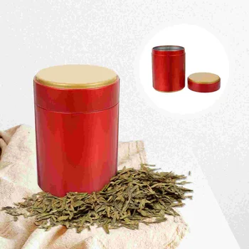 Лидице банка за чай, запечатанная листа, държач за хлабав чай, изящна кутия с херметически капак, съд за бонбони