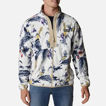 2023, мъжки модни якета с цифрово принтом, пролетно-есенна свободна градинска ветрозащитная спортно яке с имитация на шията, мъжки дрехи
