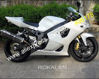 Напълно бял, за Suzuki Обтекател GSXR1000 03 04 GSX-R1000 GSXR 1000 2003 2004 K3 резервни Части за мотоциклети (Отливки под налягане)