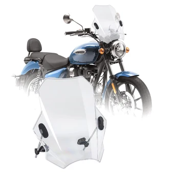 За Himalayan 400 2021 Нова универсална мотоциклетът вятърна със стъклен капак, дефлектор на екрана, аксесоари за мотоциклети