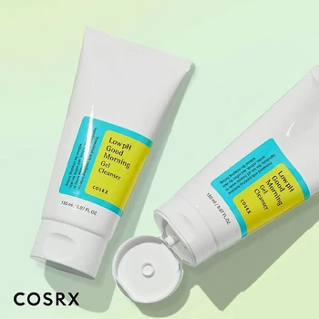Корея COSRX Low pH Good Morning Гел За Измиване на лицето 150 мл Крем за Лице За Избелване Против Бръчки Почистващо Средство За Лечение на Белези От Акне