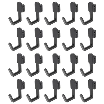 Куки за Клечки Peg Hookboard Черни Инструменти J-Образна Форма, Аксесоари, Органайзер За Инструменти, Тежкотоварни Комплект За заключване, Асортимент-Стъпала за Гараж