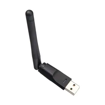 Портативна мини безжична мрежова карта и USB 2.0 WiFi със скорост от 150 Mbps, 802.11 b/ g, високоскоростен безжичен адаптер Wifi за гледане по Интернет