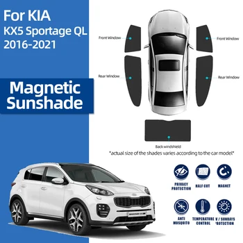 За Kia Sportage QL 2016-2021 Магнитен Авто сенника на Предното Предното Стъкло Шторка Задната Страна на Детската Седалка Прозорец на сенника