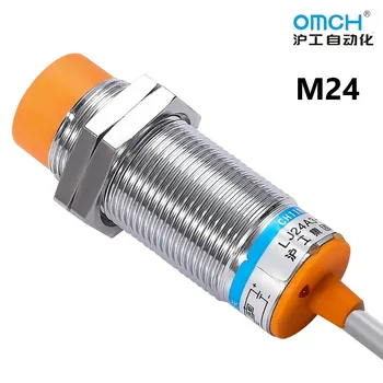 Сензор за близост M24 с метален сензор AC DC 2 3 4 тел NPN PNP без NC сензори с висока глава