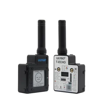 LILYGO® TTGO SotfRF T-Echo Черно Suzan SX1262 433/868/915 Mhz NRF52840 Безжичен Модул 1,54 Електронна Хартия GPS RTC NFC BME280 за Arduino
