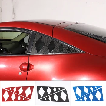 Авто външно оформление на задното стъкло с триъгълен стъкло, декоративни капачки, стикери за Mitsubishi Eclipse 2006-2011 автомобилни аксесоари