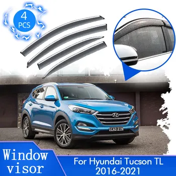 За Hyundai Tucson TL MK3 N-Line 2016 ~ 2021 Автомобилна Врата, Козирка От дъжд, Дефлектор, Защита, Тента, Защита От Вятър, Аксесоари