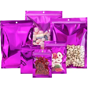 1000 бр./Лот, Подаръчни шоколадови Бонбони с цип, Ядки, Чанти За Съхранение на 