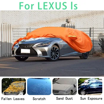 За LEXUS ls Водоустойчив кола седалките са супер защита от слънце, прах, Дъжд, предотвратяване на градушки авто защитен
