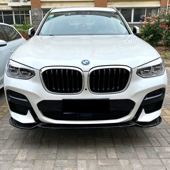 За BMW X3 X4 G01 G02 M Pack 2018-2021 Предварителна лифтинг Етикети На Сплитер За Предна Устна Аксесоари За украса