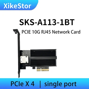 Мрежова карта Xikestor 10G RJ-45 PCIe x4 Marvell AQC113 с един порт за PC Север sks-A113-1BT