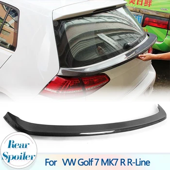 Средната Спойлер на Задния Багажник За Volkswagen VW Golf 7 VII MK7 GTI R R-Line Standard 2014-2017 Спойлер на Задния Среден Крило От Въглеродни Влакна