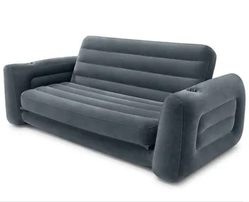 Триместен разтегателен диван INTEX надуваем диван-спалня комплект мебели за тераса